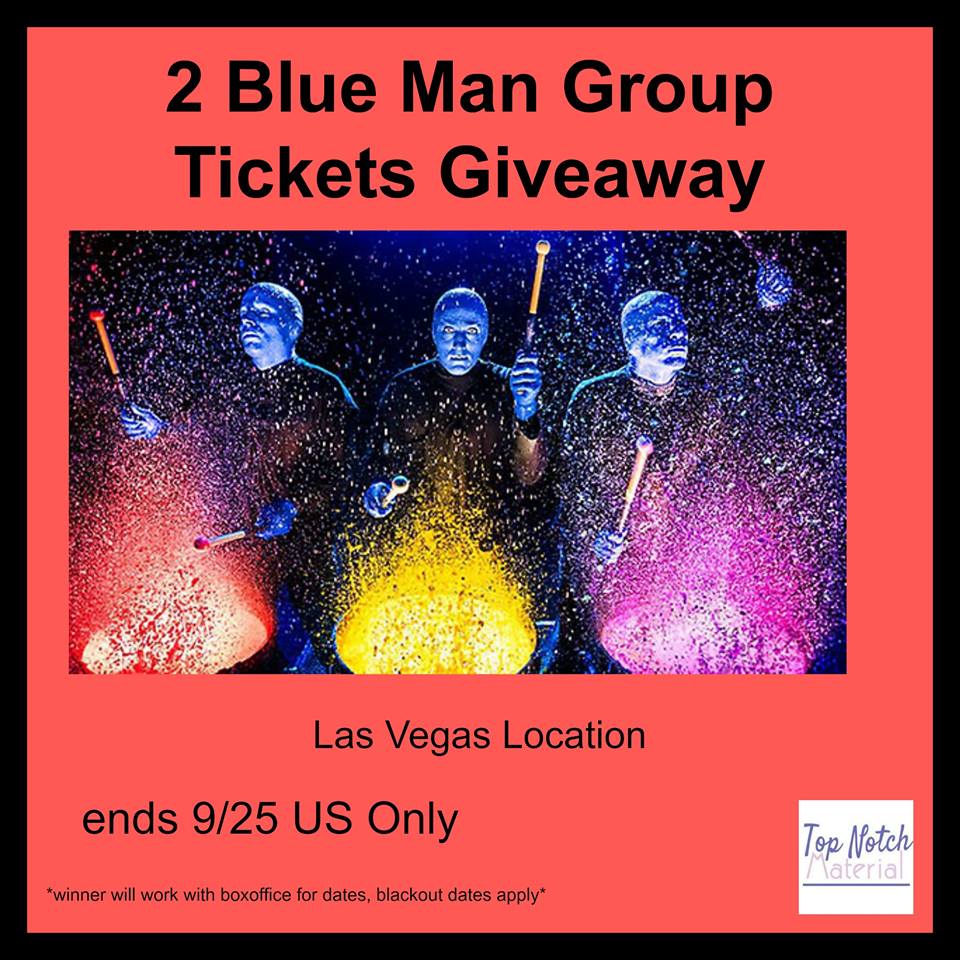 Java John Z's Blue Man Group Las Vegas Tickets Giveaway