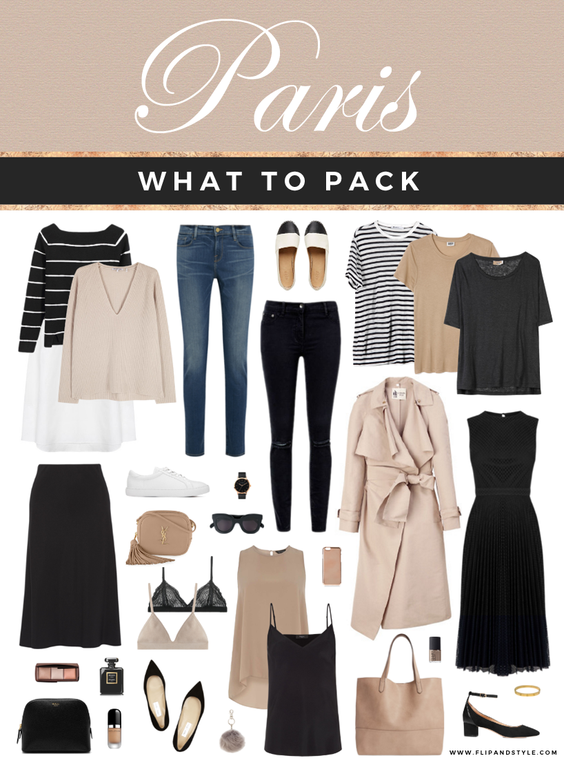 What To Pack Paris Flip And Style